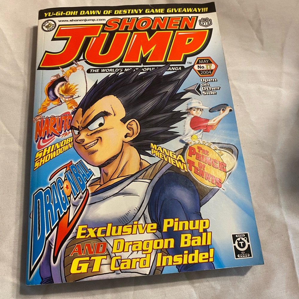 Shonen Jump Magazine May 2004 #17 - Dragon Ball Z + Naruto